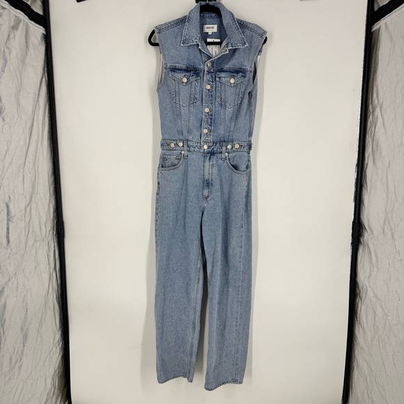 AGOLDE Classic Denim Jumpsuit - Picture 3 of 5